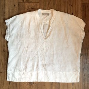Everlane Linen Popover Top